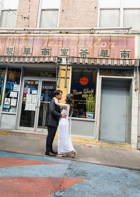 Magalie Lafleur Photography | NYC Elopement City Hall Timeless Fun Chinatown