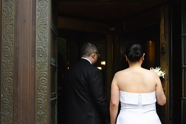 Magalie Lafleur Photography | NYC Elopement City Hall Timeless Intimate Elegant