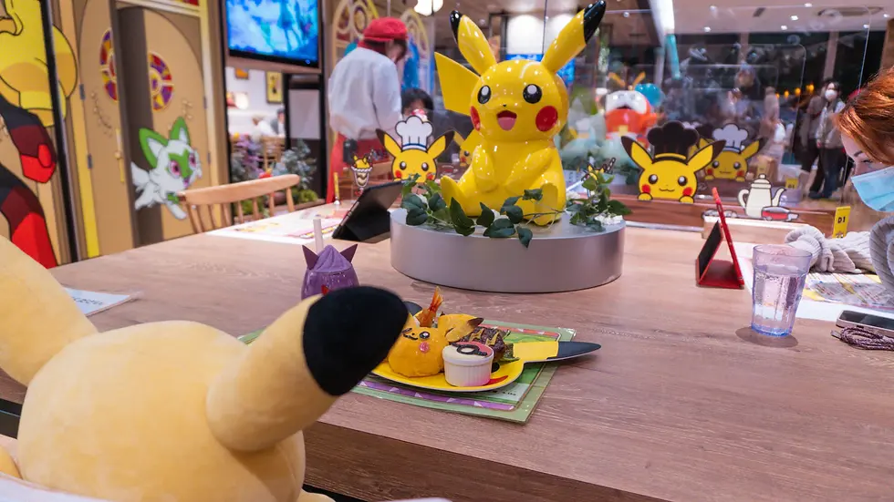 pokemon cafe