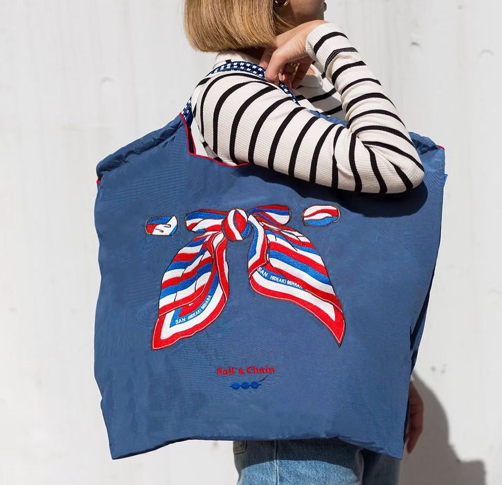 SAN.SCARF(サン スカーフ) LARGE #32 NAVY-333102