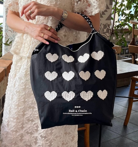 KOBE limited HEART(神戸限定ハート）M #01 BLACK-301048 | Ball&Chain