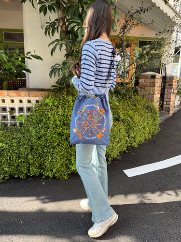 Ball&amp;Chain キー＆キャリッジ神戸限定 ネイビー と 編み込みパラコード キー＆キャリッジKEY & CARRIAGE 神戸限定カラー#32 L NAVY 301138