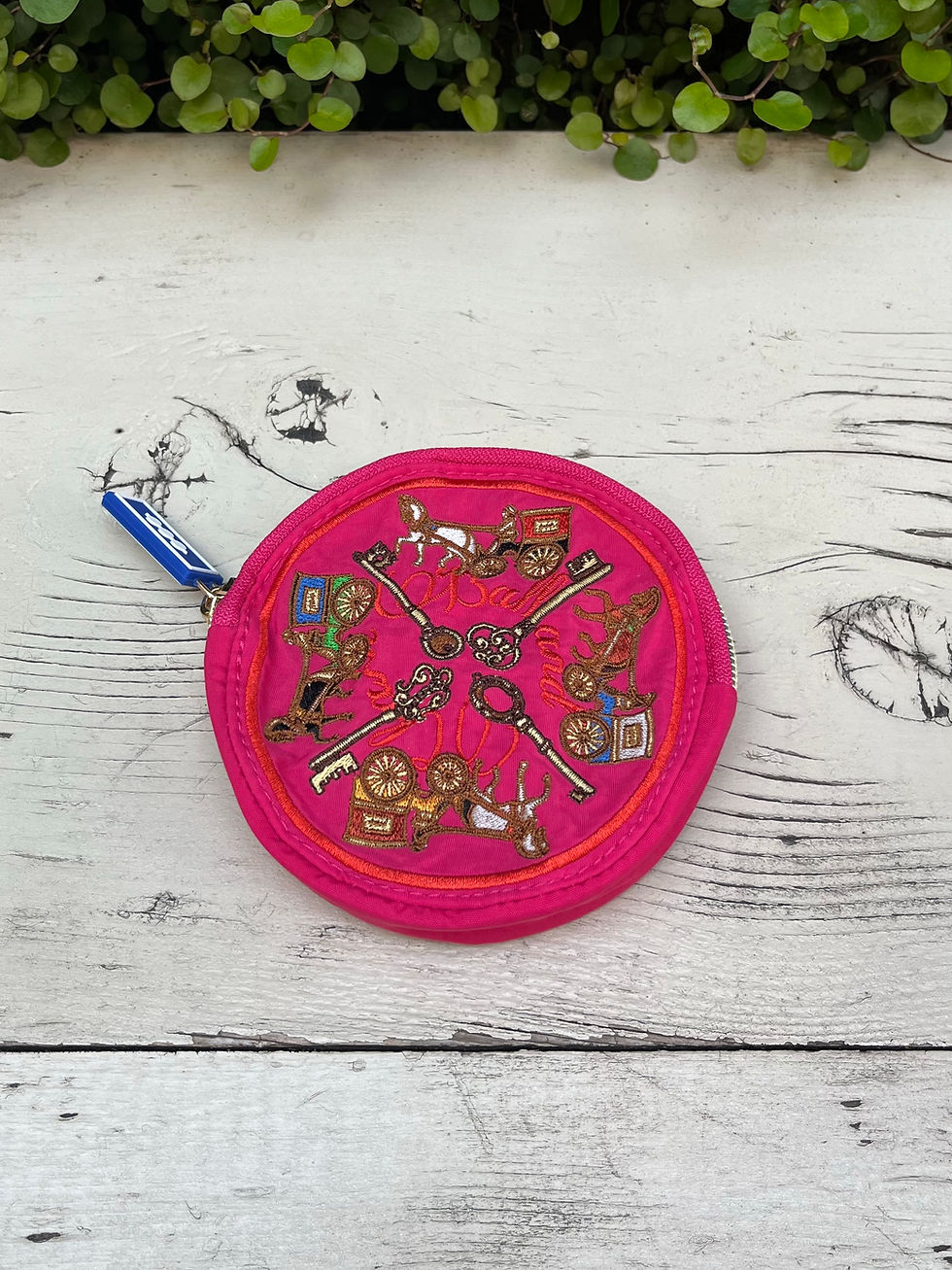 サムネイル： KYE&CARRIAGE (キー＆キャリッジ）R/P（丸形）#09 PINK-301638