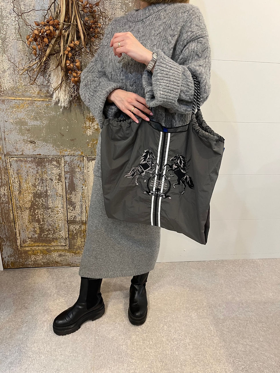 TWO HORSES(ツーホース) LARGE #61 C/GRAY-301124