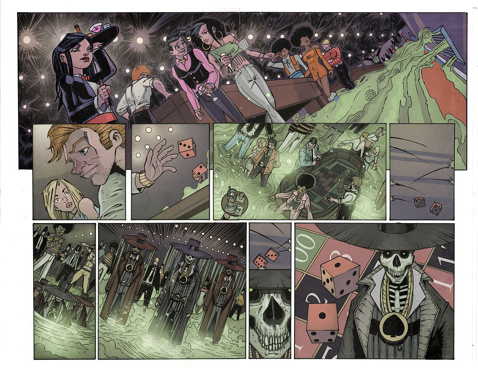 Johnny Phantasm Issue 2 pages 2 & 3