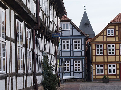 Half-timbered houses in Hitzacker