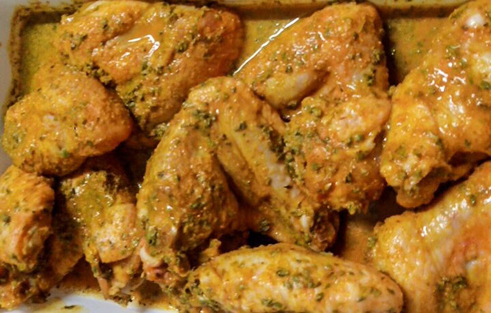 Alitas de pollo aliñadas