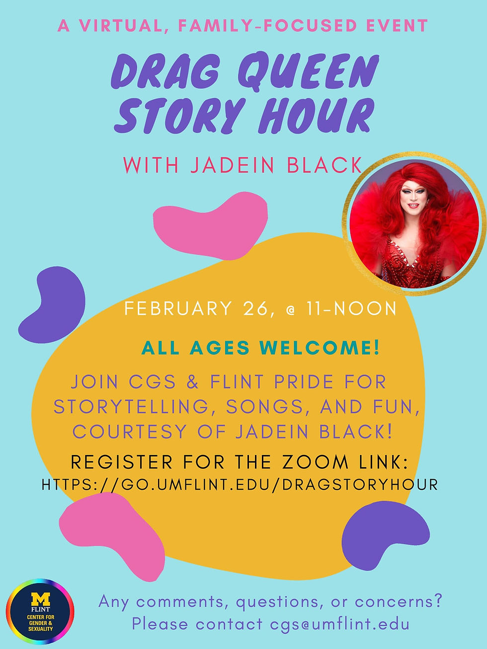 Virtual Drag Queen Story Hour with Jadein Black