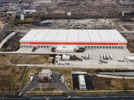 Auchan deschide al doilea centru logistic din țară, la Călan