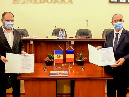 Județul Hunedoara se va înfrăți cu Municipiul Chișinău