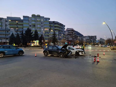 Accident rutier pe un bulevard din Deva