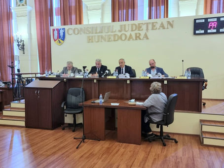 Laurențiu Nistor: Consiliul Județean Hunedoara a adoptat, astăzi, o serie de noi hotărâri