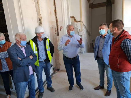Costel Avram: Casa de cultură din Hunedoara - progres tehnic de peste 50%