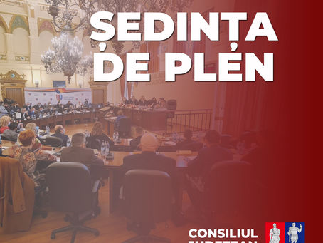 Consiliul Județean Hunedoara este convocat în ședință ordinară, cu următoarea Ordine de zi: