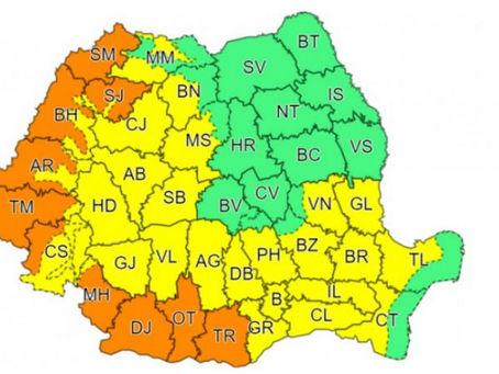Județul Hunedoara sub cod de caniculă. ANM a emis două avertizări de căldură extremă