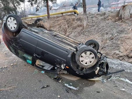 Accident grav pe DN66 la intrarea în Petroșani dinspre Hațeg