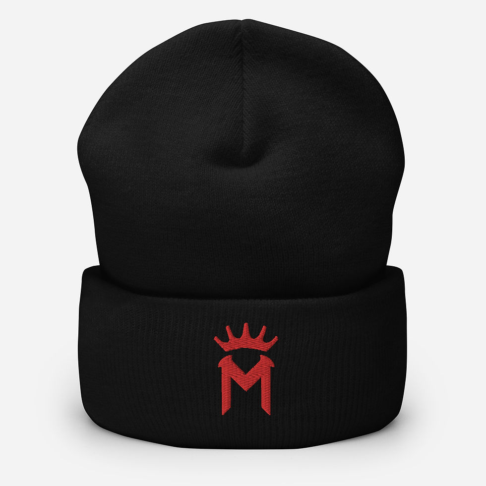 Thumbnail: Iconic Crowned “M” Cuffed Beanie