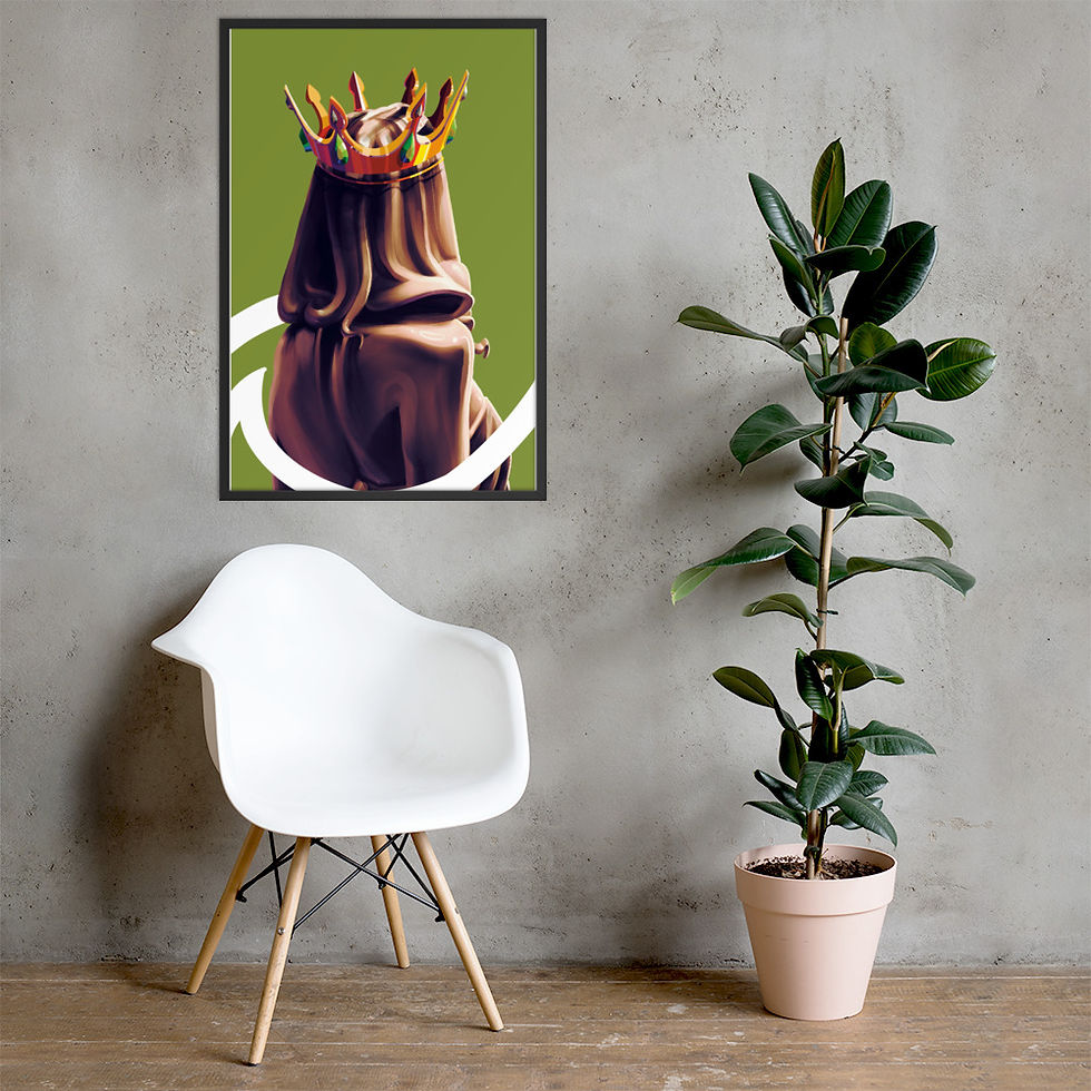Thumbnail: Medusa Collection: Crown Framed poster