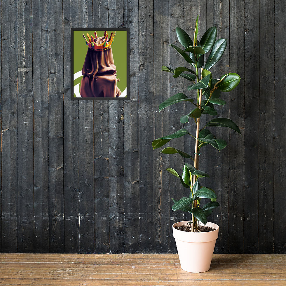 Thumbnail: Medusa Collection: Crown Framed poster