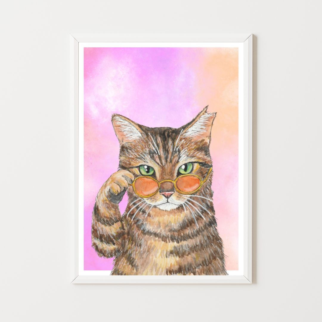 Poster Cool Cat