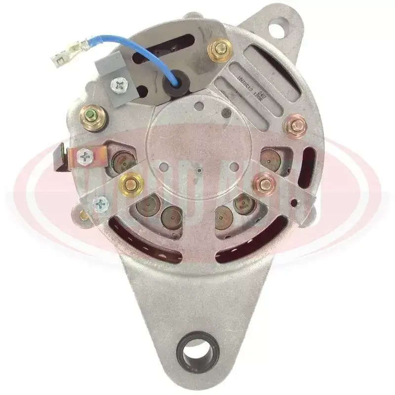 Thumbnail: Alternator FOR Isuzu 6BD1T Komatsu Forklift NIKKO 24 VOLT 25 AMP 2 GROOVE