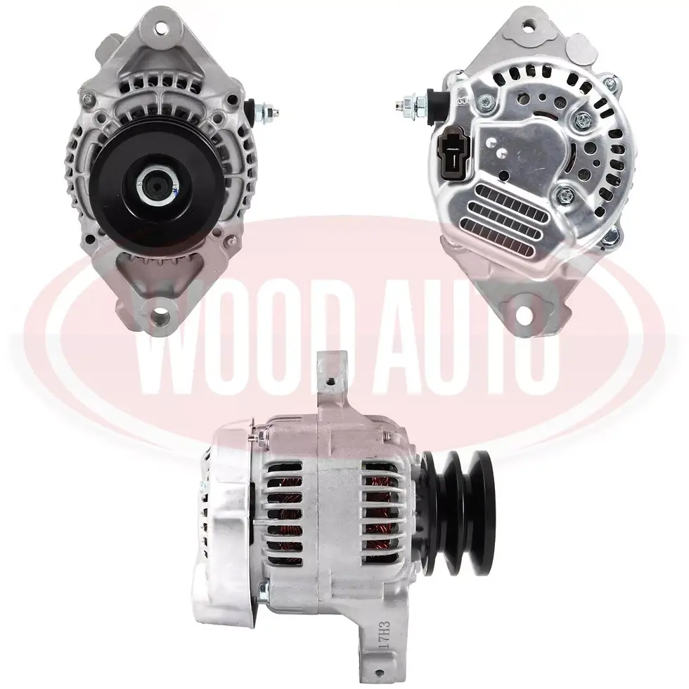 Thumbnail: Alternator FOR Kubota M M7580DT M8580DT Toyota Denso V4302 V4702A 2 GROOVE