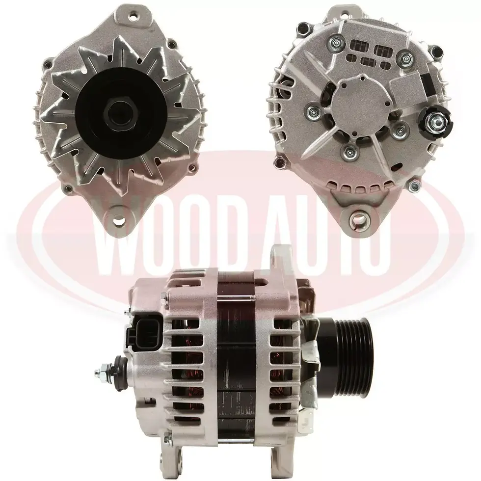 Alternator FOR Nissan FORKLIFT HITACHI ISUZU Huco 24 VOLT 80 AMP 7 GROOVE PULLEY
