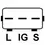 Thumbnail: Alternator FOR TOYOTA FORKLIFT Denso HC-Cargo Lucas Toyota Wood Auto