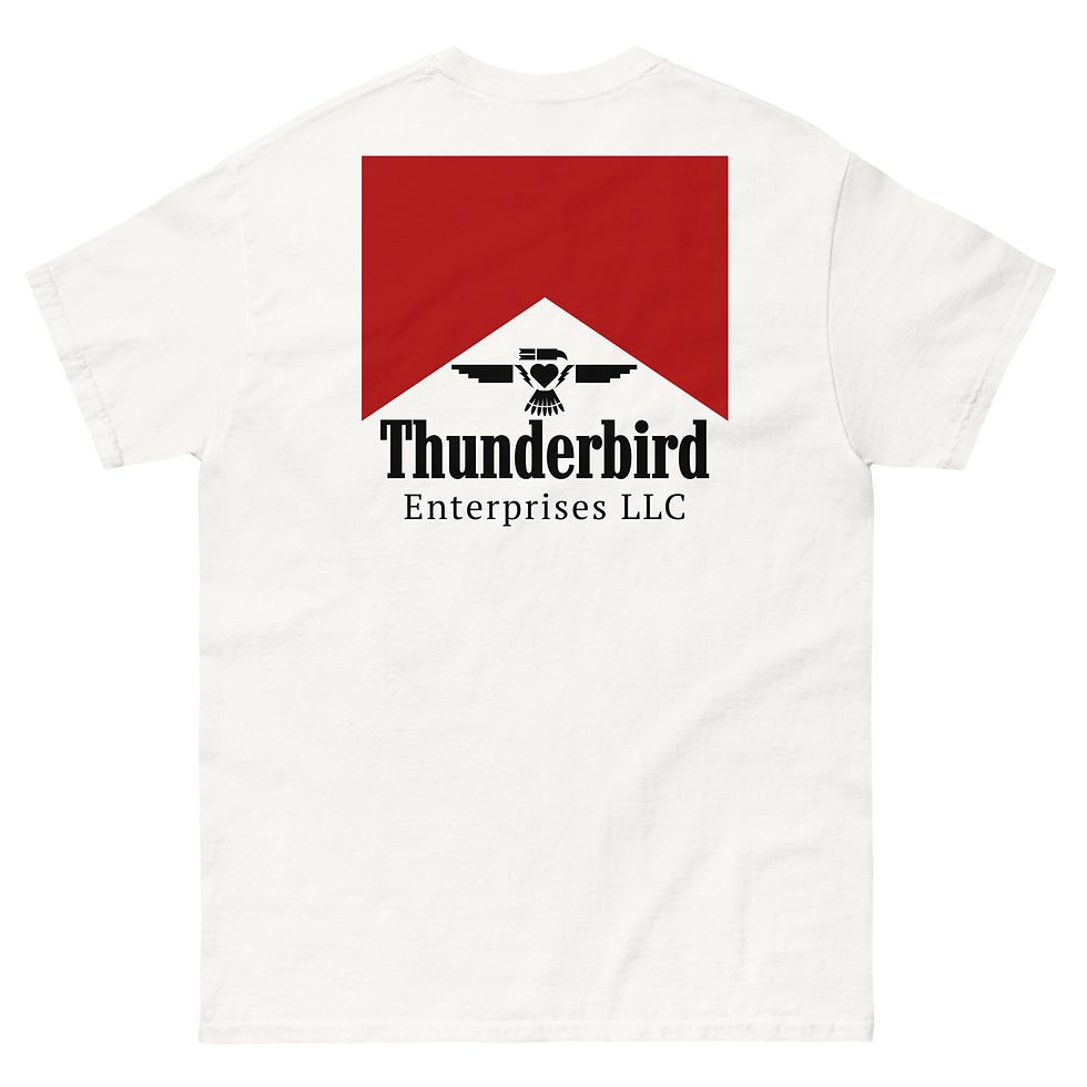 Thumbnail: Marlboro Bird BACK of shirt design, Unisex T. NO design on front. 