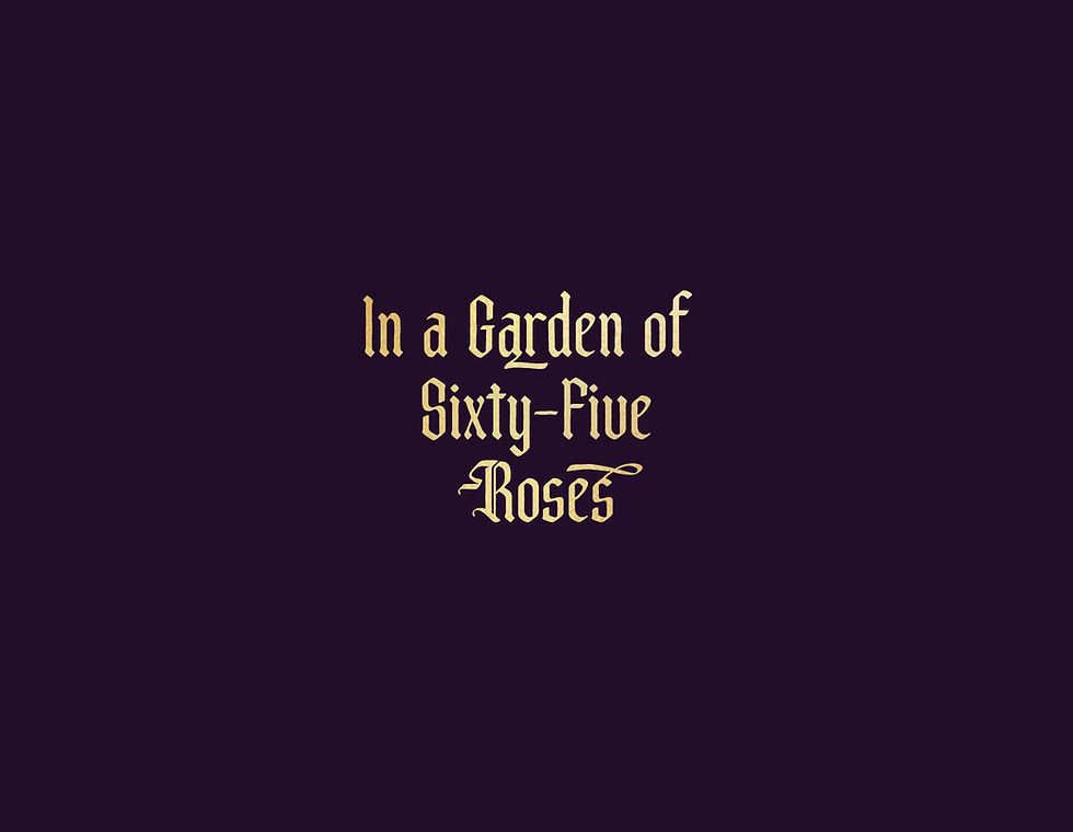 In a Garden of Sixty-Five Roses 2026