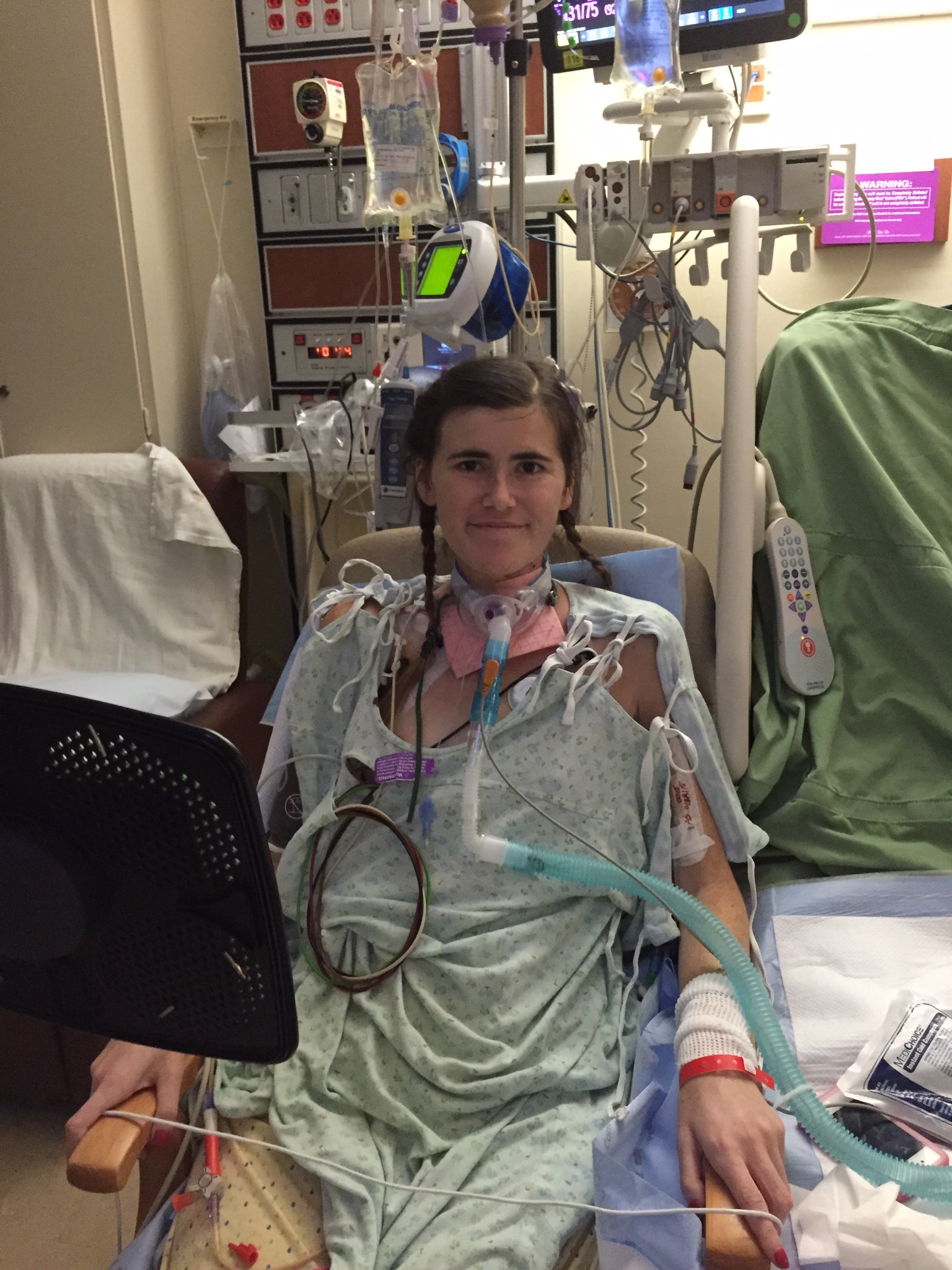 Melissa in the ICU