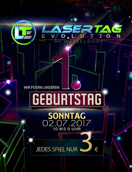 3 Euro Lasertag