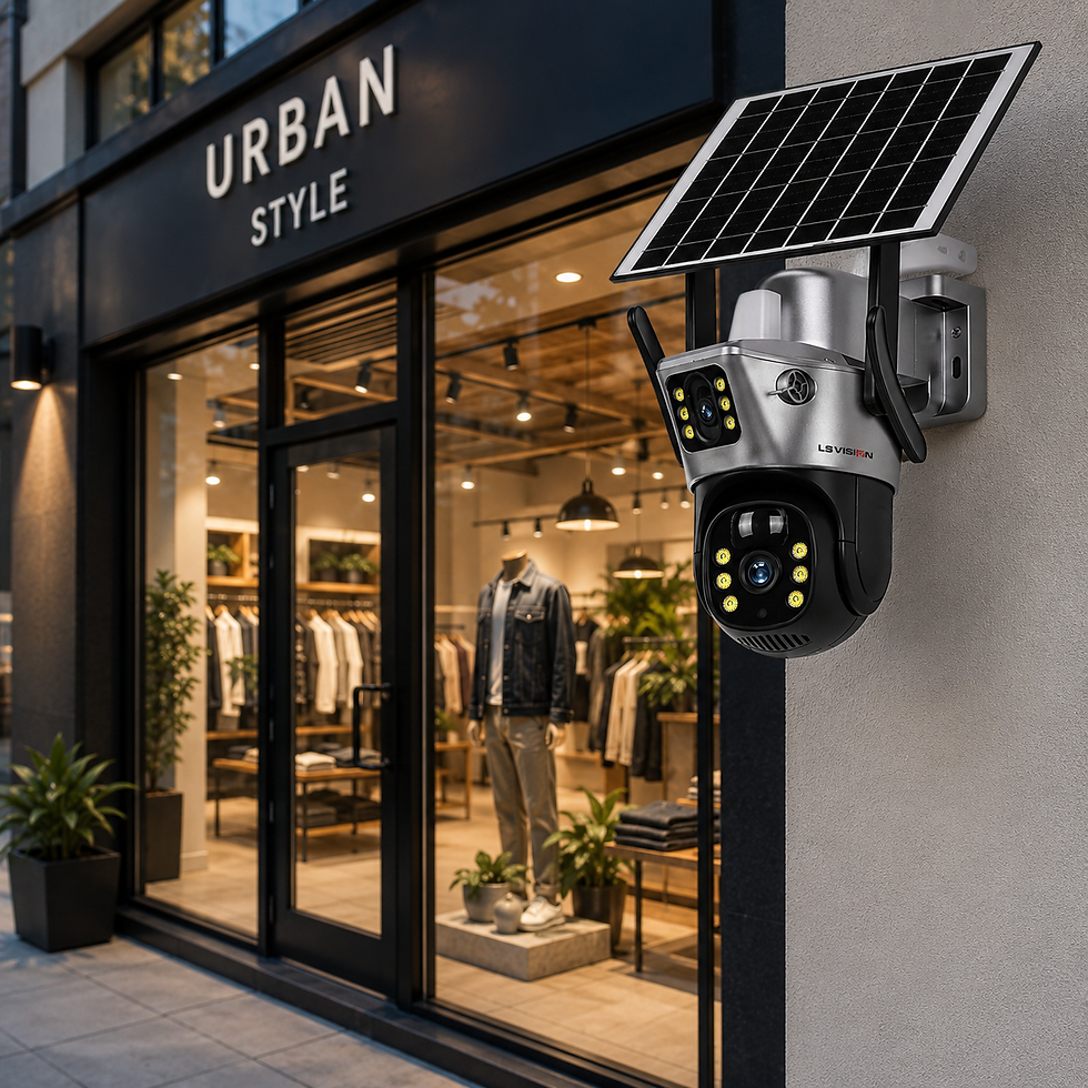 Thumbnail: SENTINEL™ Solar Security Camera – 360° Protection, Day & Night!