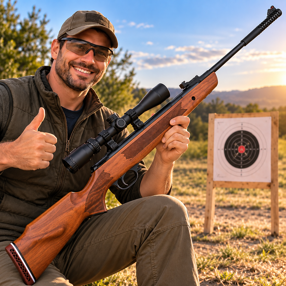 Thumbnail: HATSAN MODEL 1000X STRIKER WOOD COMBO — .22 CALIBER AIR RIFLE