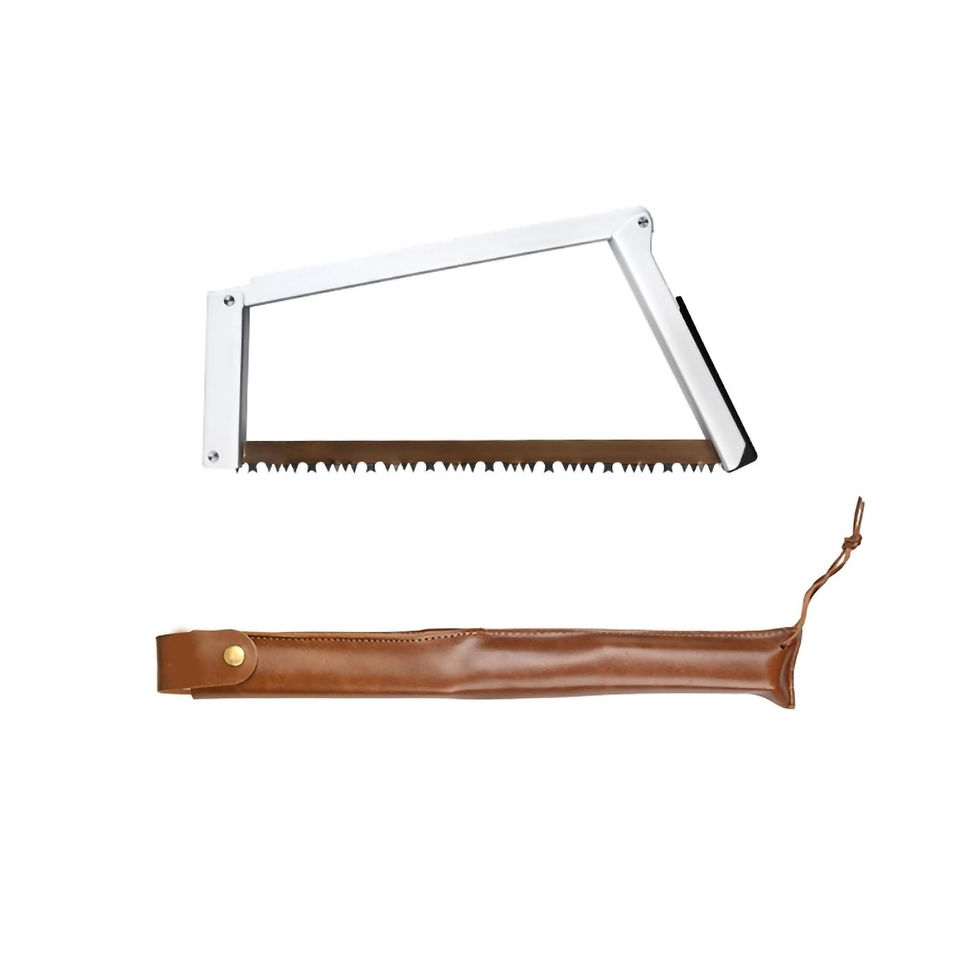Thumbnail: HIGH-MANGANESE STEEL FOLDING HAND SAW — 12.6" BLADE