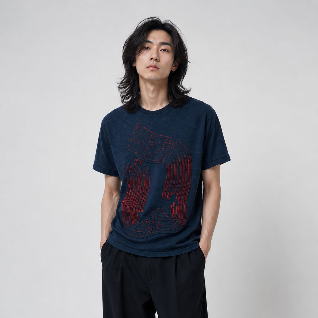 camiseta "pincelada"