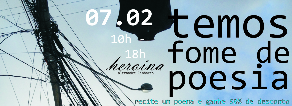 temos fome de poesia