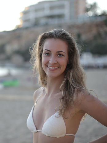 feeling right in your own skin, even when wearing very little at the beach