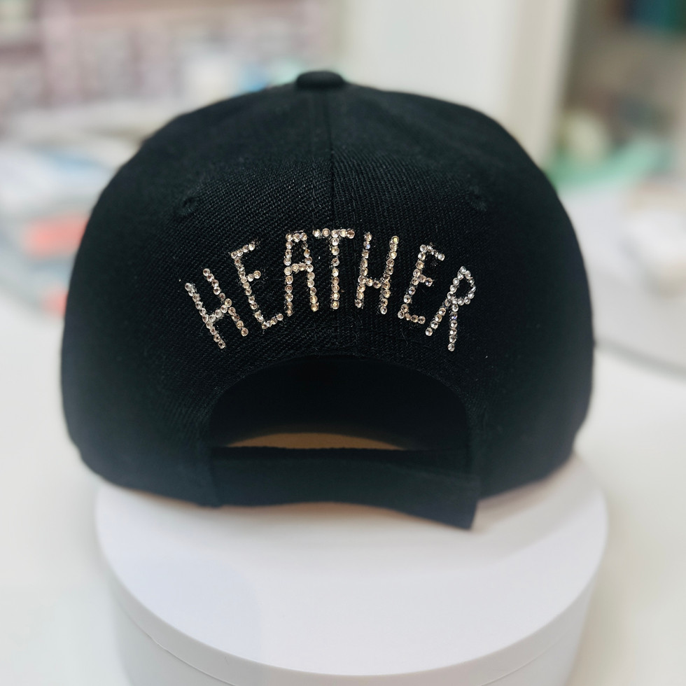 Rhinestoned Hat
