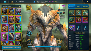 Raid Shadow Legends Lizardmen Faction Wars Final Stage 21 3 Star Guide