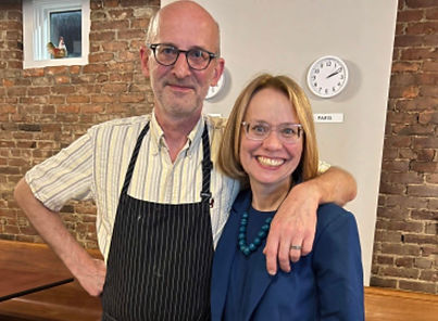 Suzette Creperie & Cafe Owners Jean-Luc & Evelyn