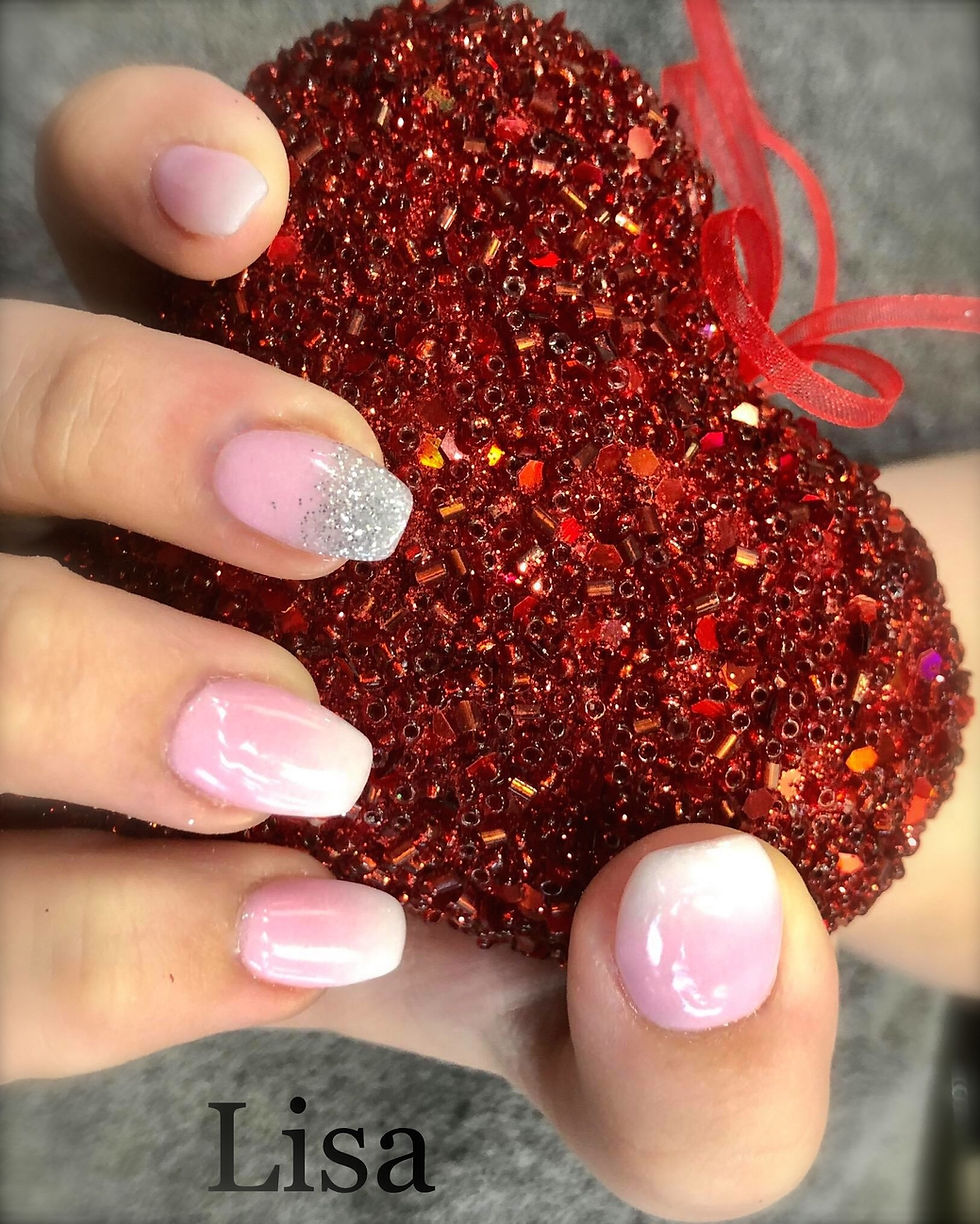 Lisa's ombre sparkles