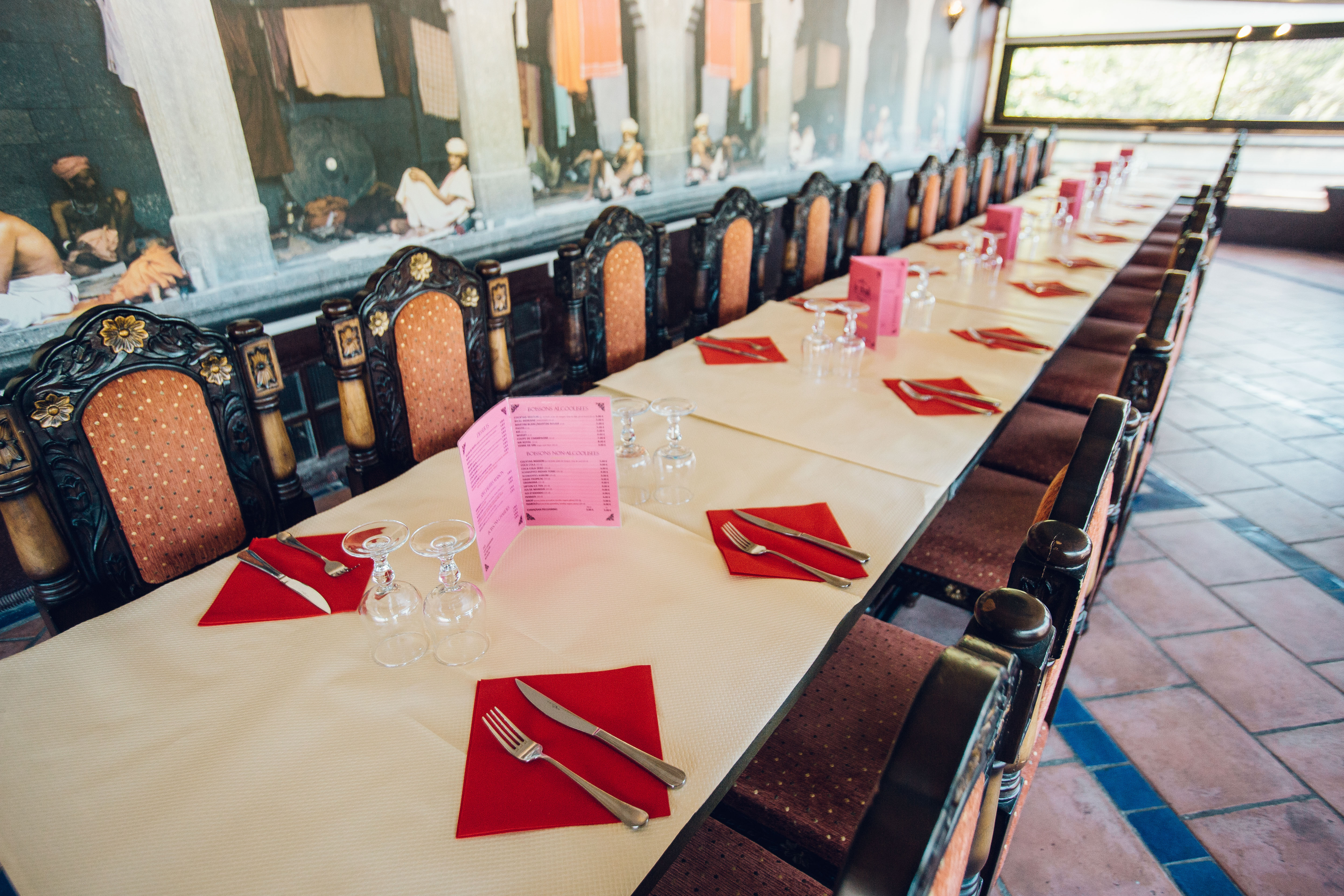 Privatisation d'un restaurant indien à Marseille : organiser un grand repas de 60 à 200 couverts à La Valentine