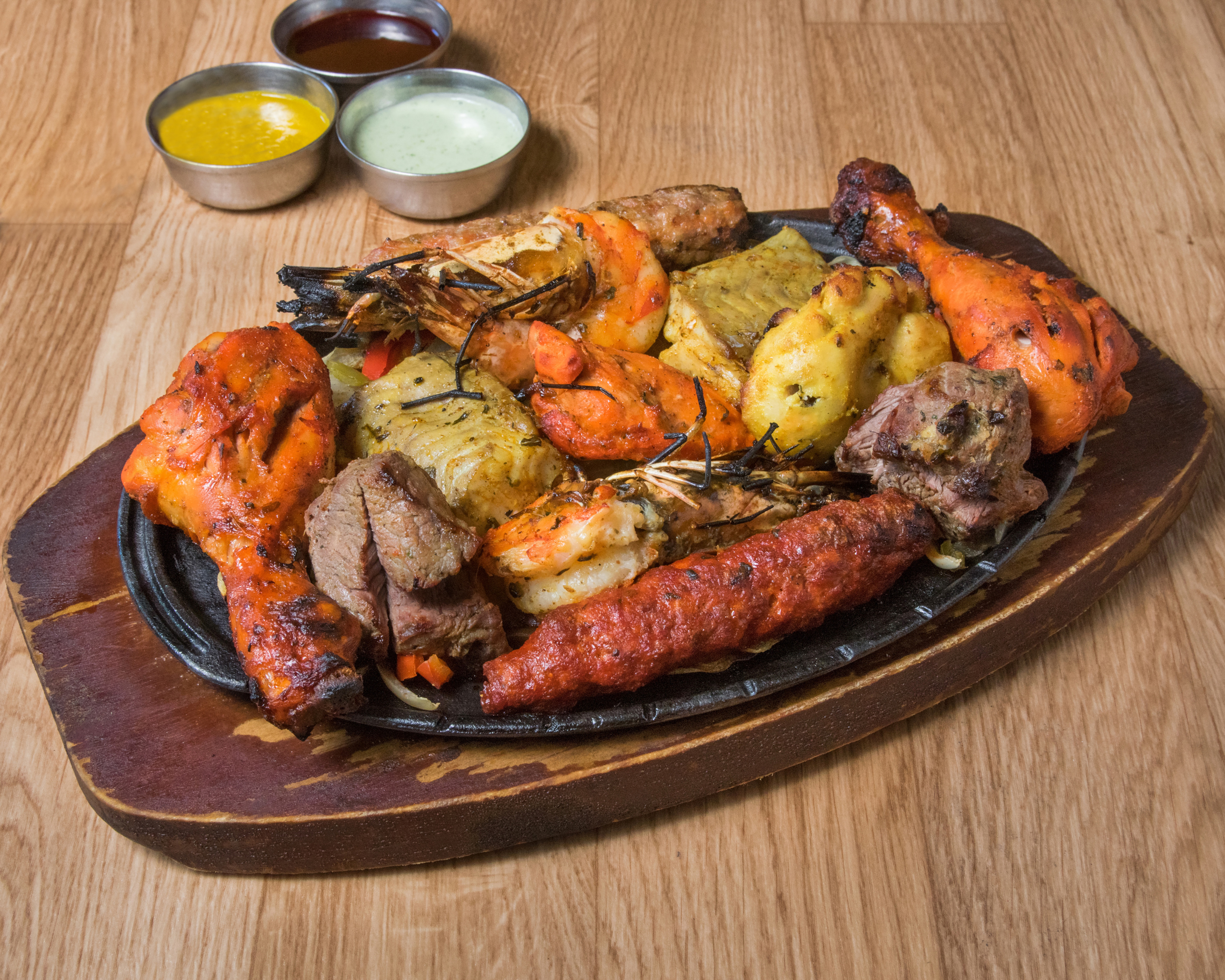 Arranged Food and Objects