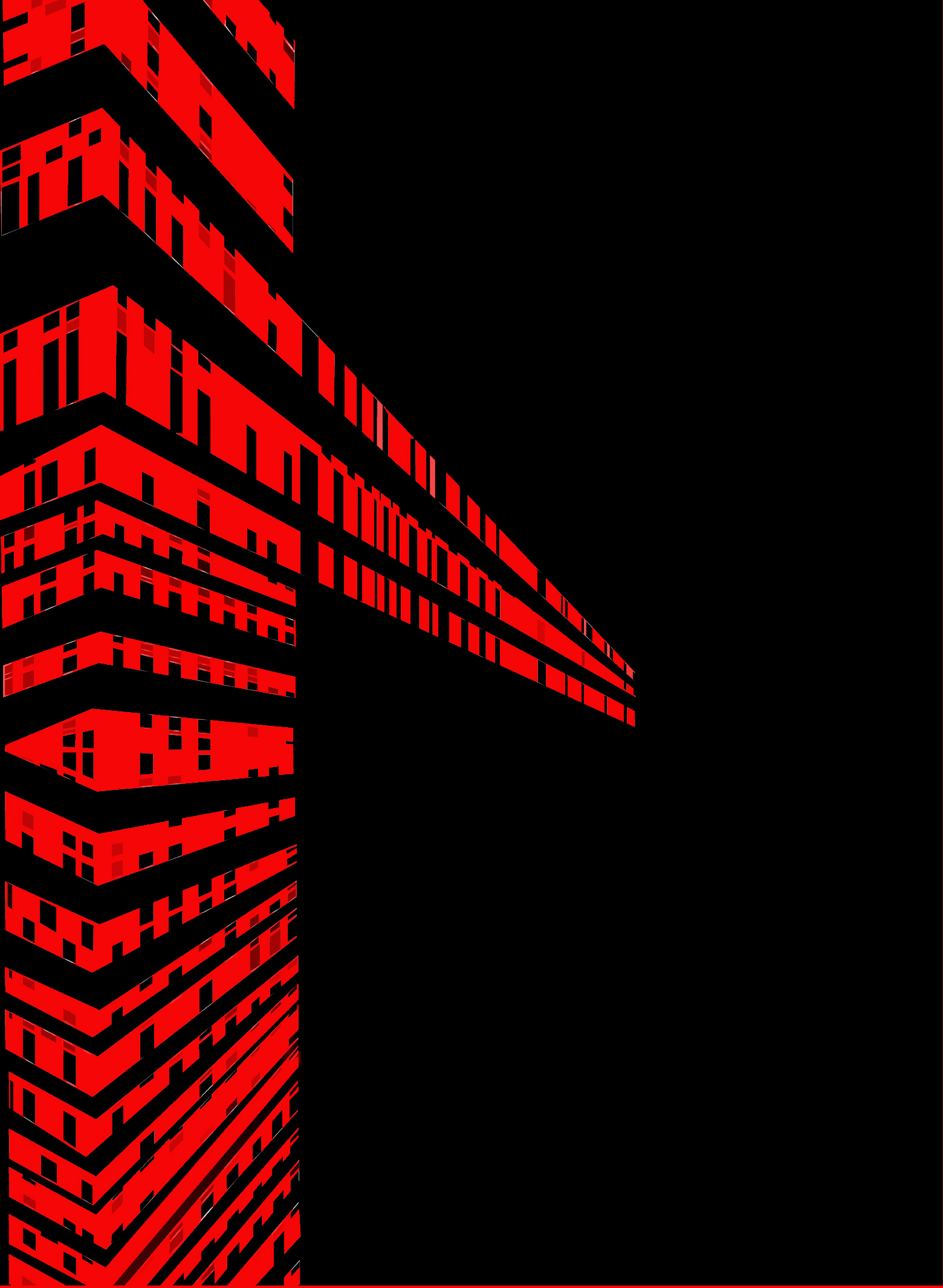 Negative Space Red