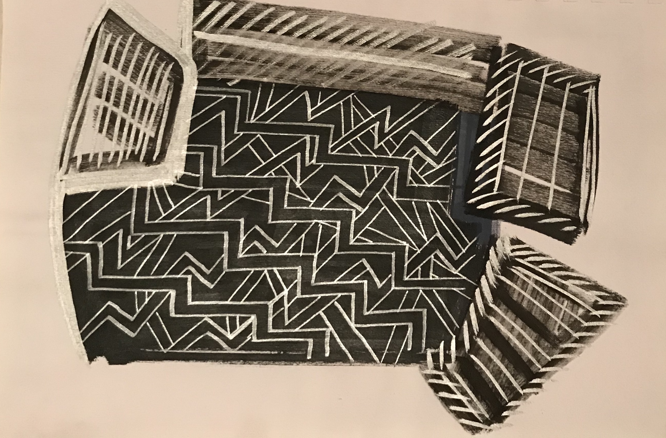 LOOKING DOWN