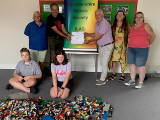 Leicestershire Autistic Society (LAS) supported with a double donation