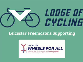 Jason Lodge Donates £2,731 to Leicester Wheels For All