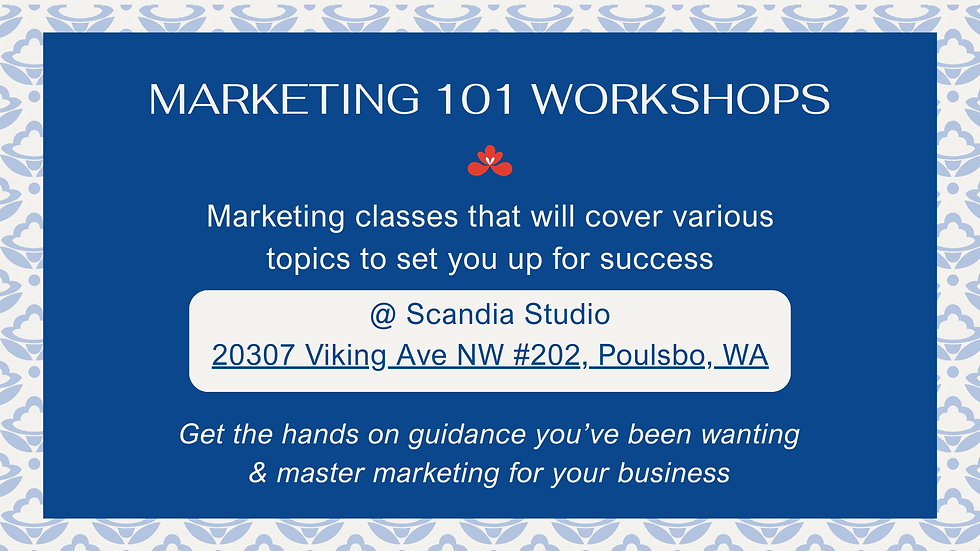 Marketing 101 - Google my Business