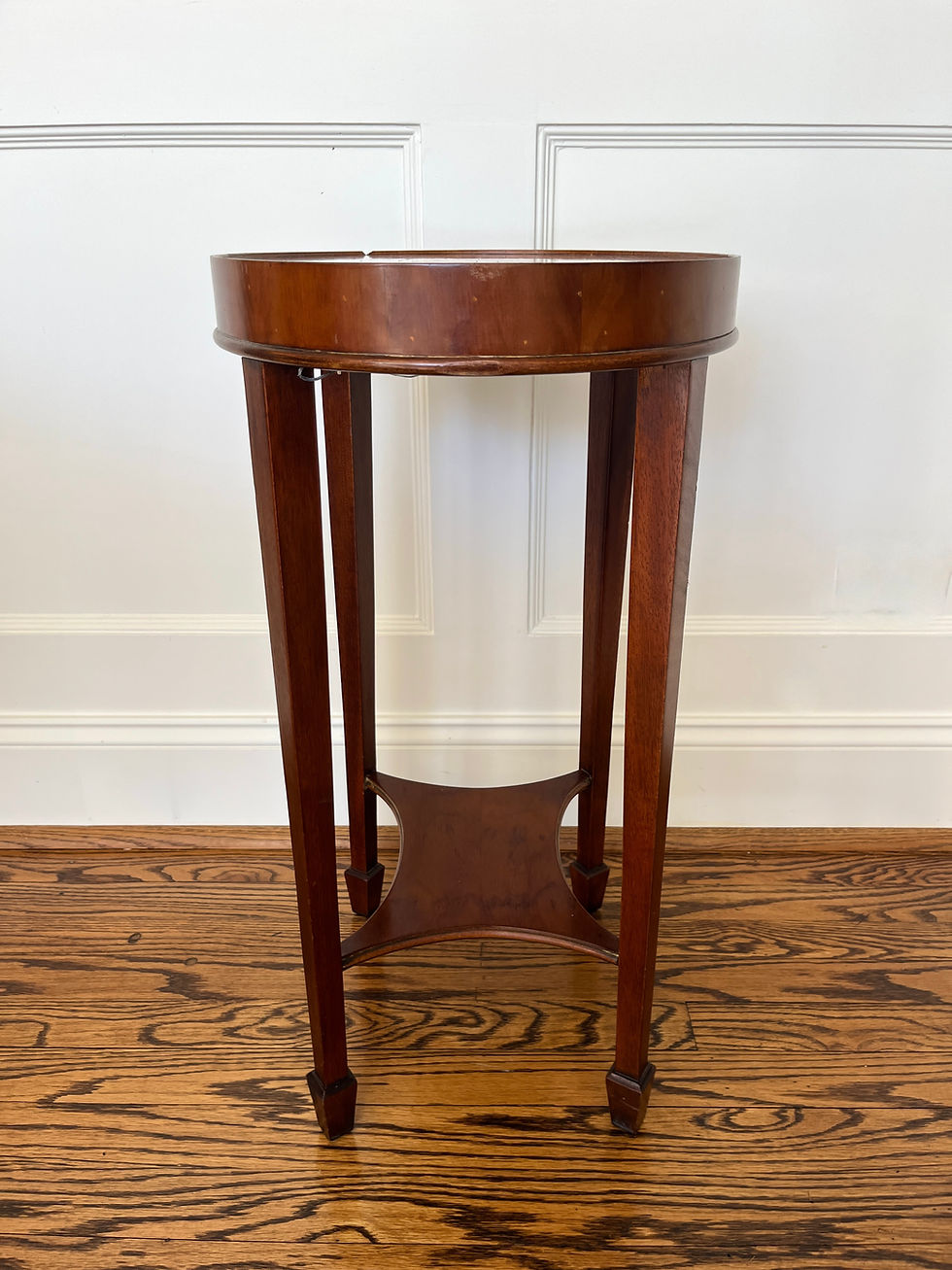 Thumbnail: Flame Mahogany Drinks Table